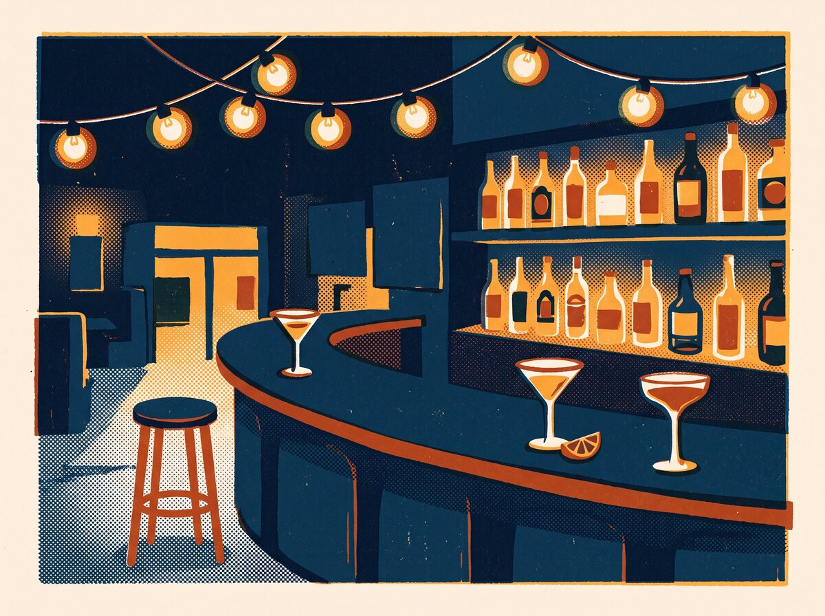 Illustration: Natteliv & barer