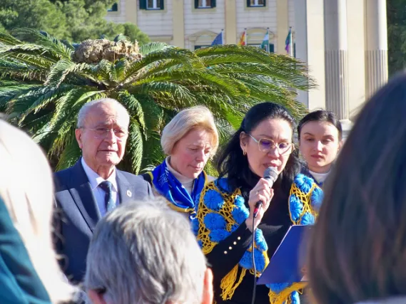 Demonstration in Support of Ukraine in Málaga (2025) 03