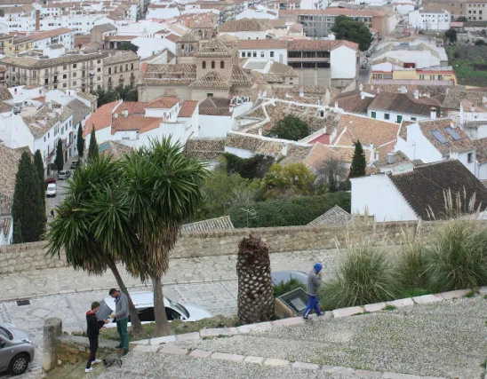 Antequera, in front of the Alcazaba