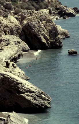 Espagne Nerja Paseo Balcón de Europa Vue Plage - panoramio (1)