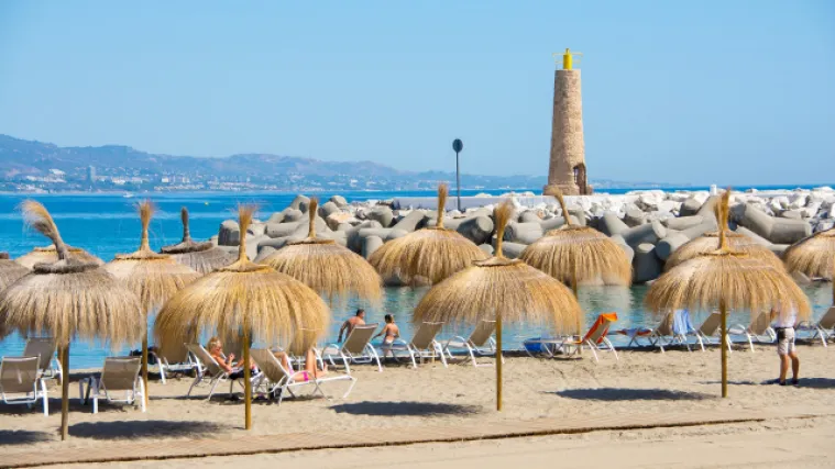 Playa de Puerto Banús