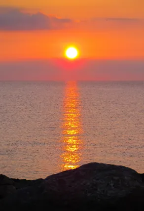 Spanish seascape sunrise