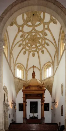 Antequera, the church "Real Colegiata de Santa María la Mayor", high altar