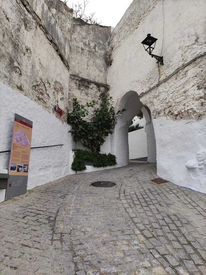 Arco de la Villa del castillo de Casares
